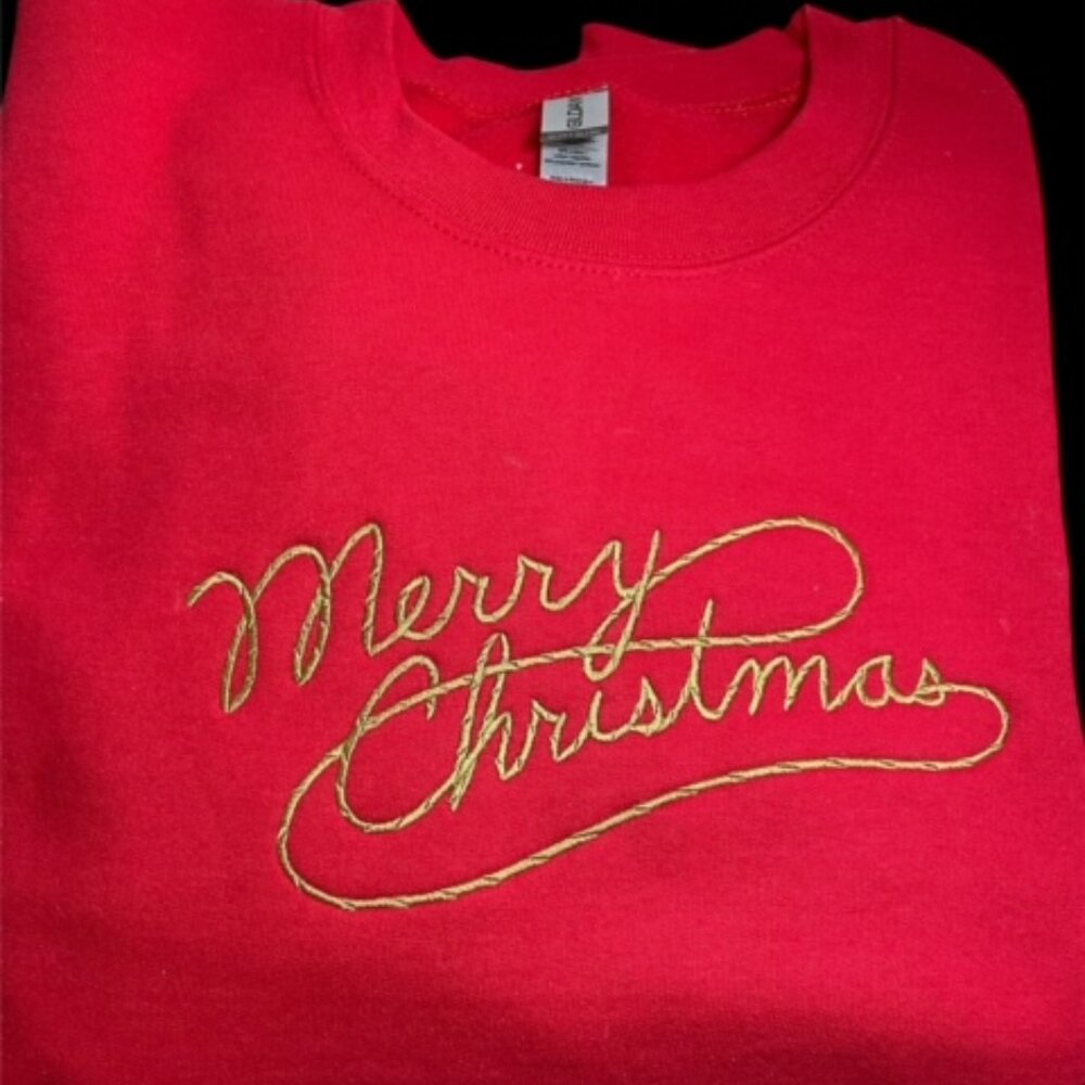 Merry Christmas sweatshirt-new